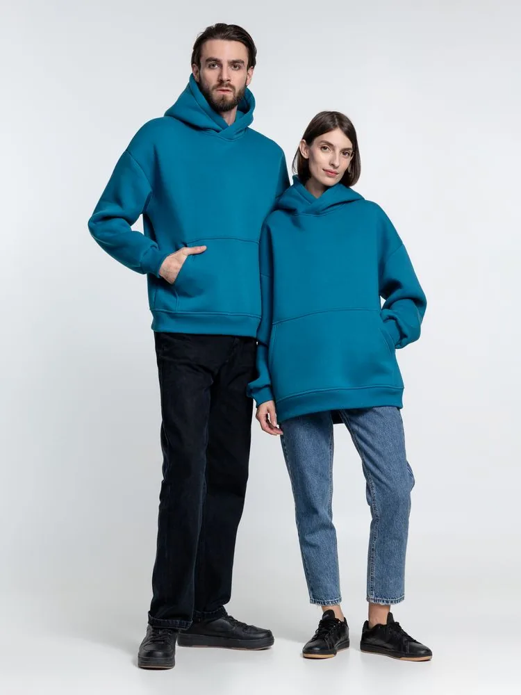 Худи Kulonga Oversize, бирюзовое, размер M/L фото 13