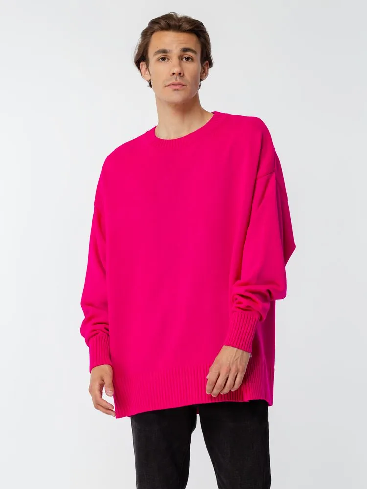 Джемпер оверсайз унисекс Stated в сумке, розовый, размер L/XL фото 13