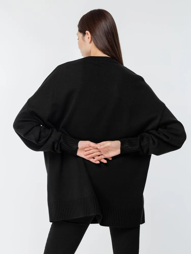 Джемпер оверсайз унисекс Stated в сумке, черный, размер L/XL фото 12