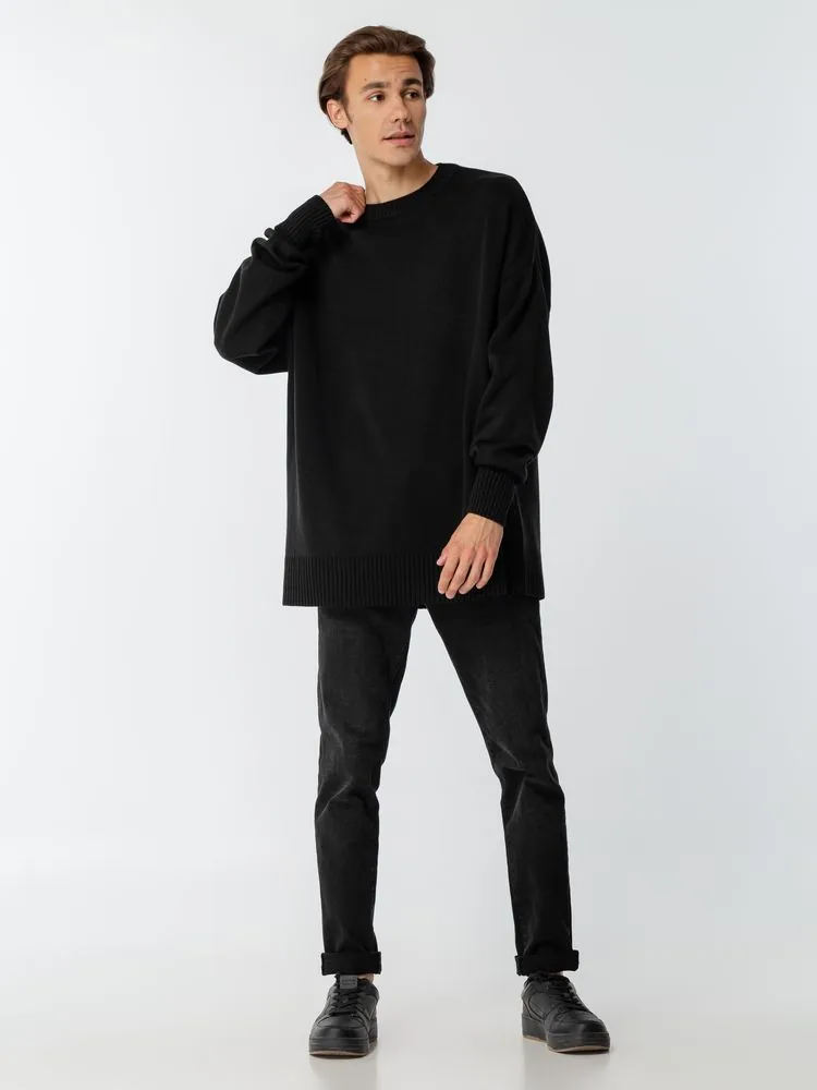 Джемпер оверсайз унисекс Stated в сумке, черный, размер L/XL фото 14