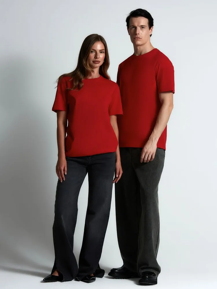 Футболка унисекс Streetwise, красная, размер L фото 17