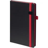 Ежедневник Ton Black, недатированный, черный с красным фото 2