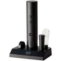 Винный набор HuoHou Electric Wine Bottle Opener 5 in 1, черный фото 2