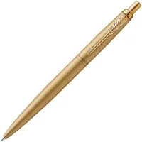 Ручка шариковая Parker Jotter XL Monochrome Gold, золотистая фото 2