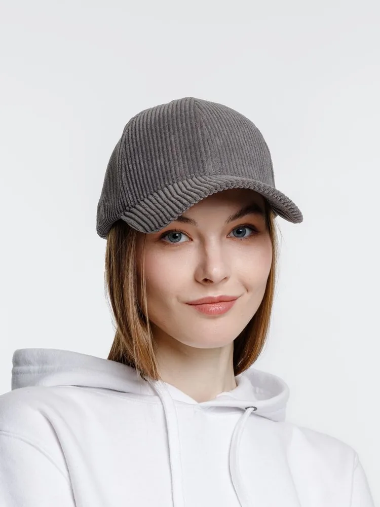 Бейсболка Soft Core, серая фото 10