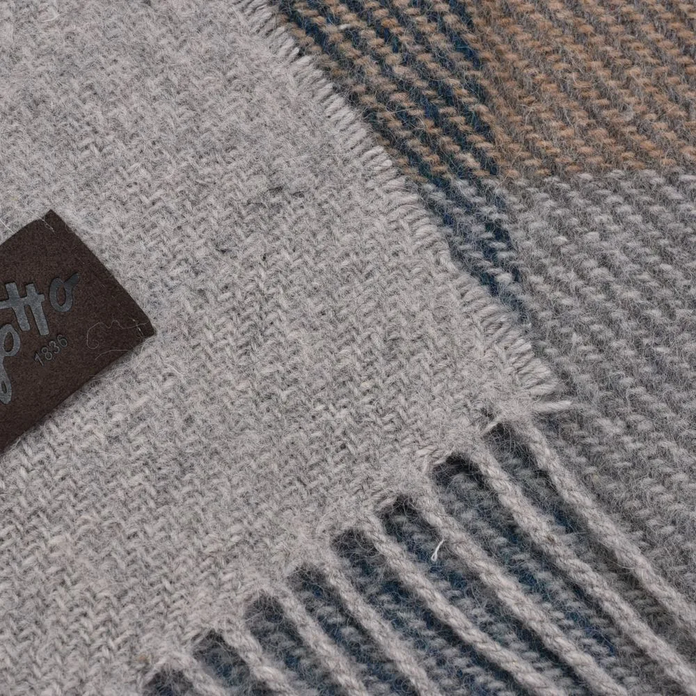 Плед Arequipa, синий с серым фото 4