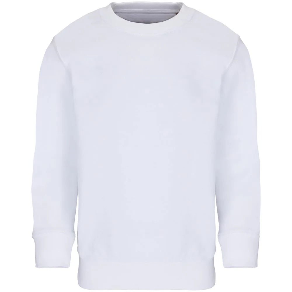Свитшот детский Columbia Kids, белый, на рост 106-116