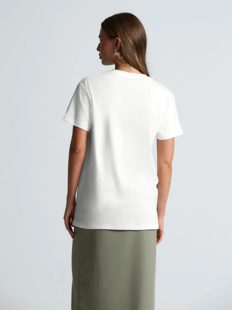Футболка унисекс T-Bolka 160, белая (белоснежная), размер 4XL фото 7