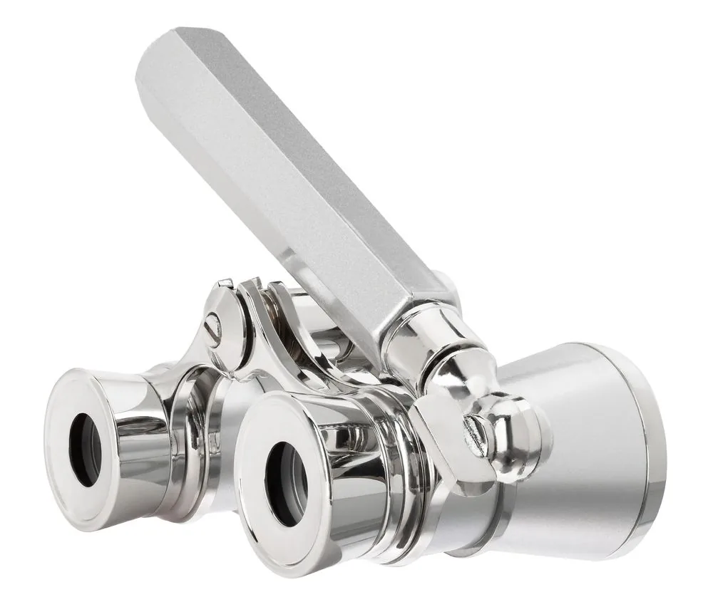 Театральный бинокль-лорнет Broadway 325E, серебристый фото 4