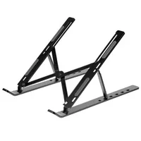 Подставка для ноутбука и планшета Scaffold Light ver.2, черная фото 2