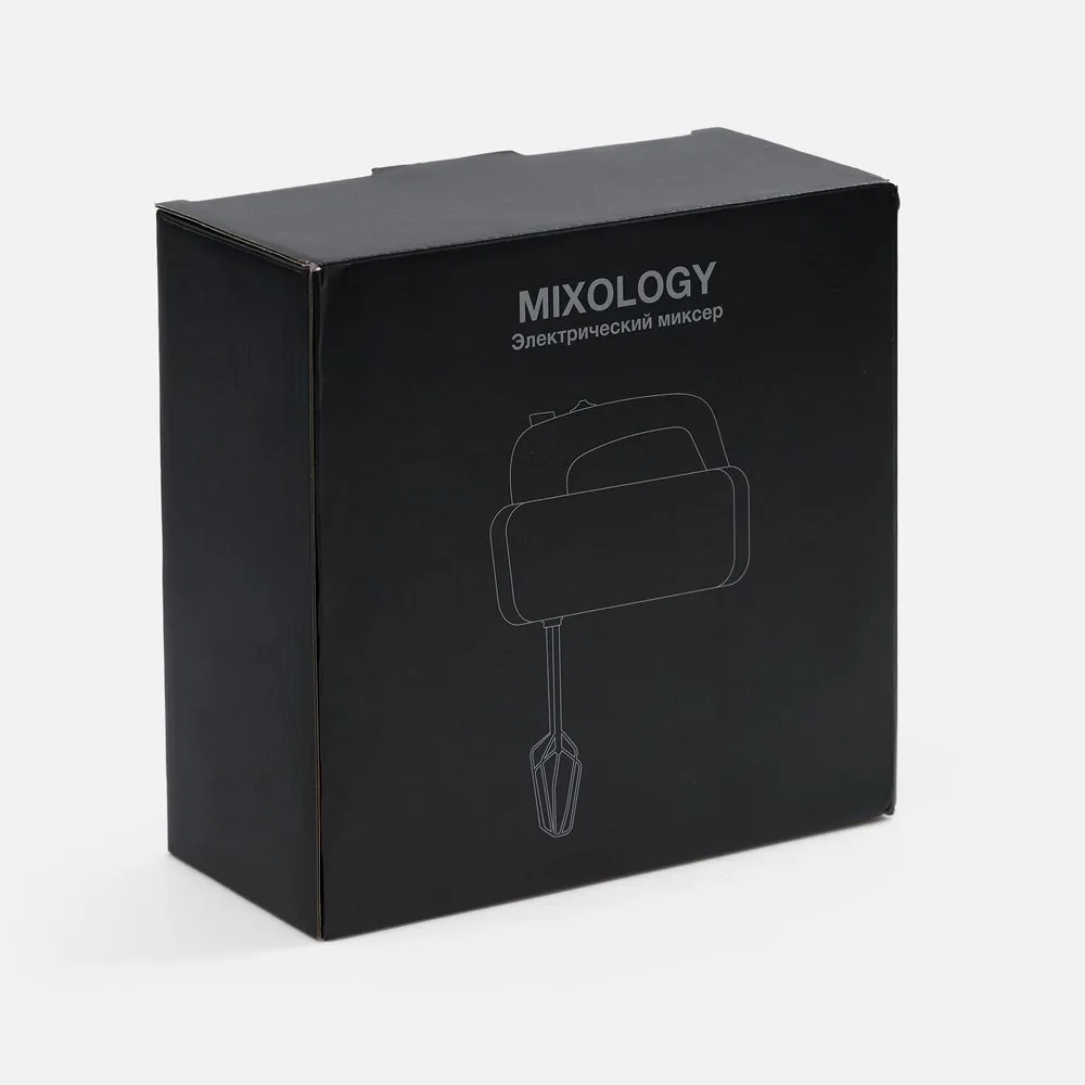 Миксер Mixology, серебристый с черным фото 8