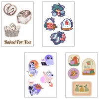 Объемные наклейки под смолой Sticker Pack на заказ фото 2