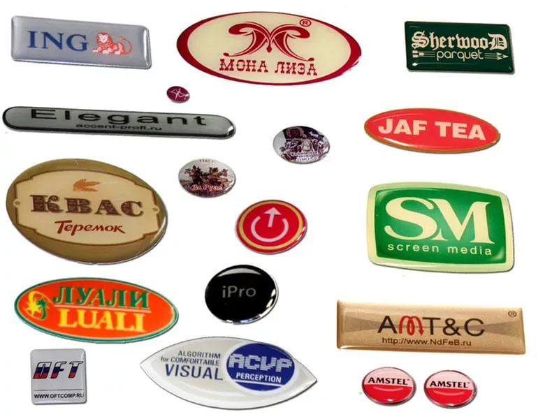Объемные наклейки под смолой Sticker Pack на заказ фото 5