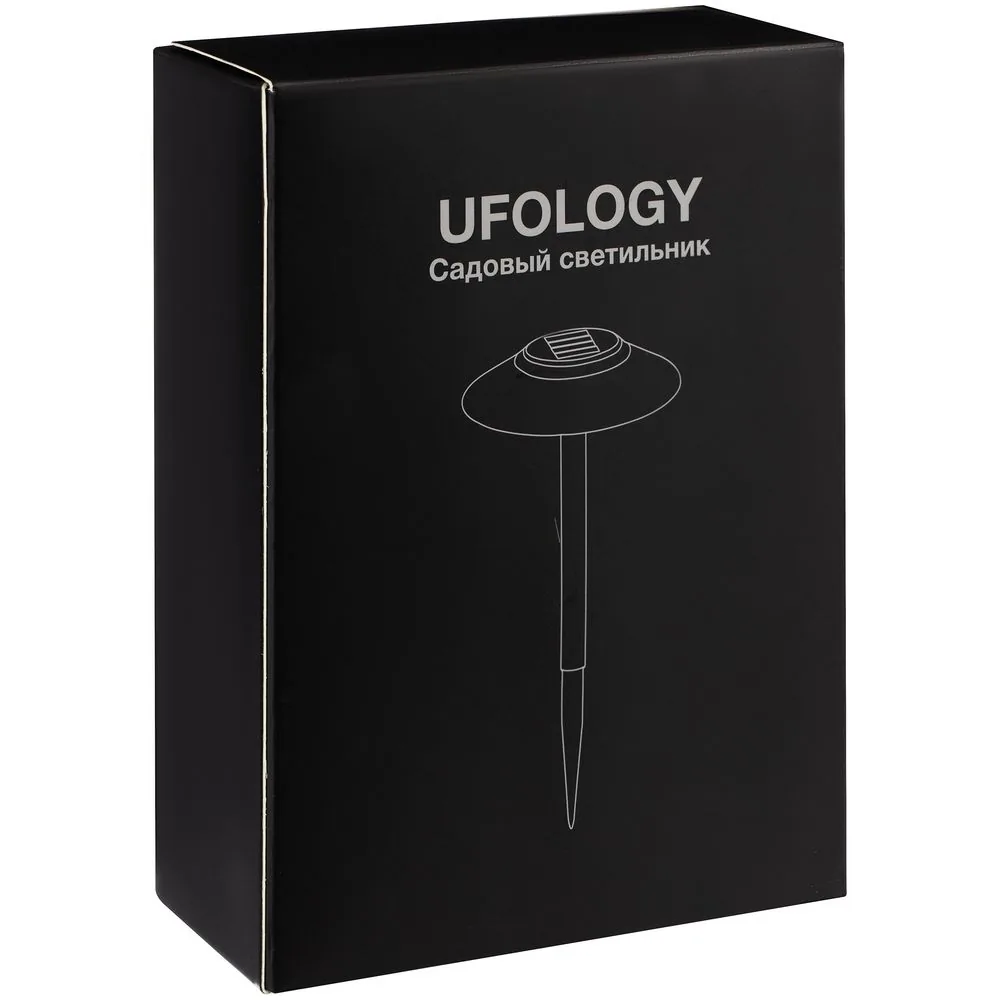 Светильник на солнечной батарее Ufology, темно-серый (графит) фото 9