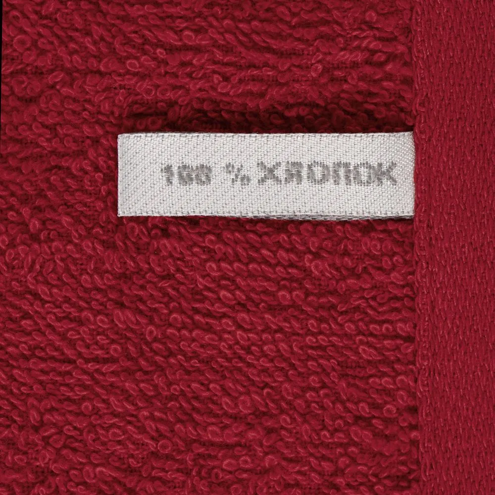 Полотенце Soft Me Light XL, красное фото 5