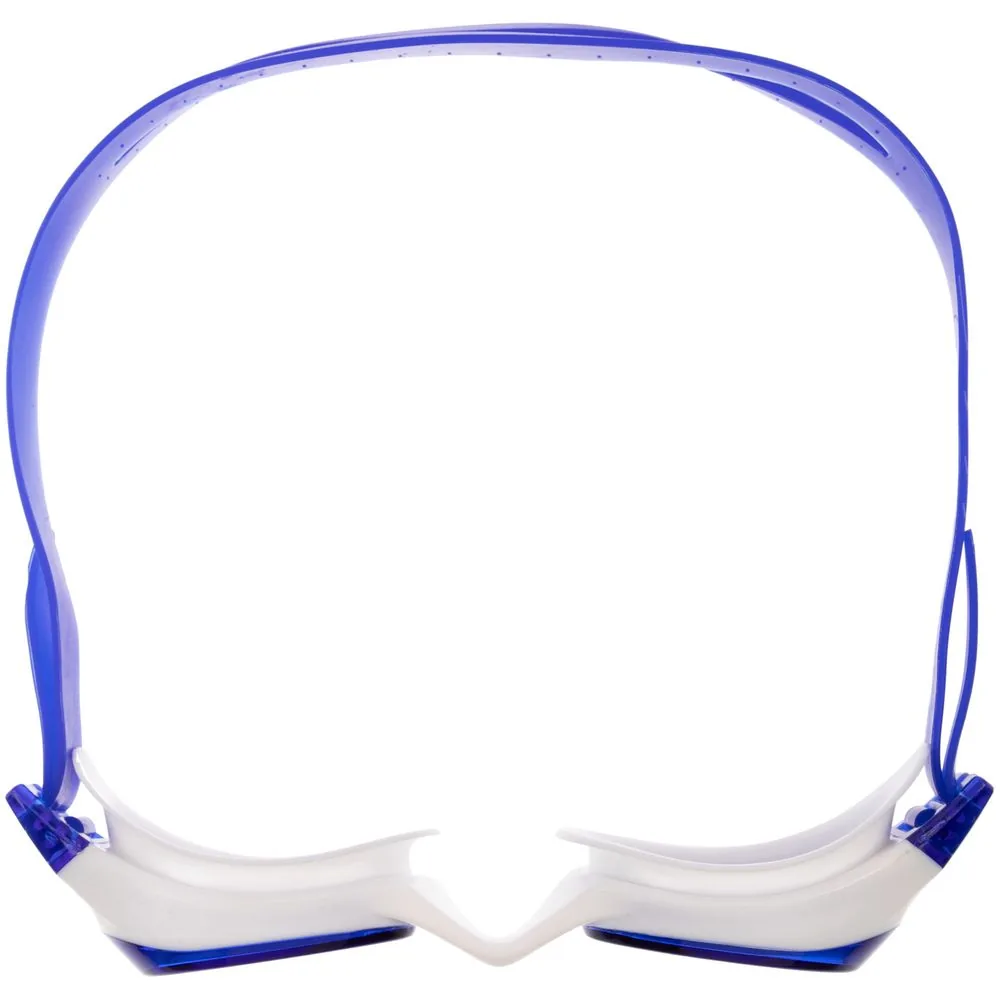 Очки для плавания Swimatic, синие с белым фото 4