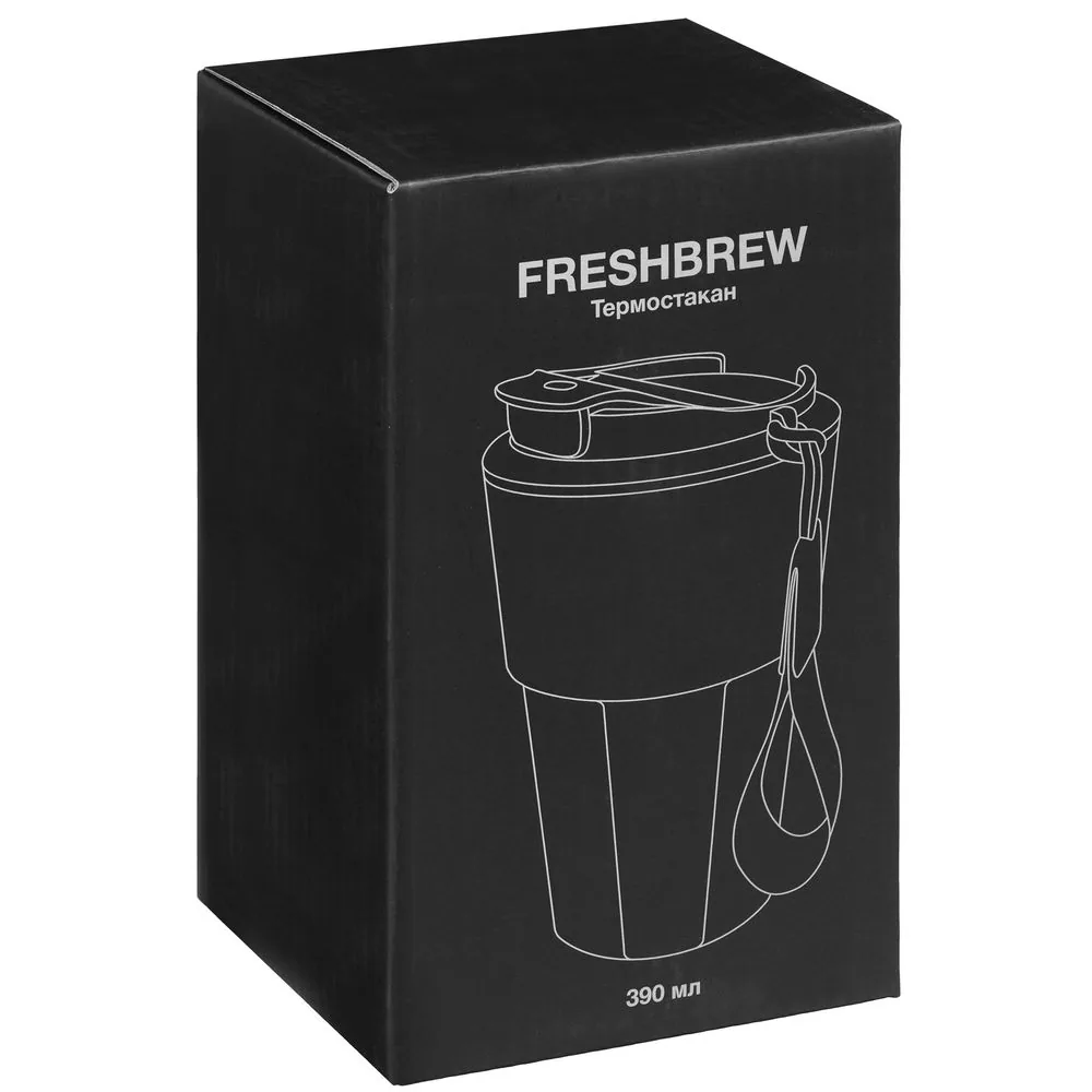 Термостакан Freshbrew, красный фото 14