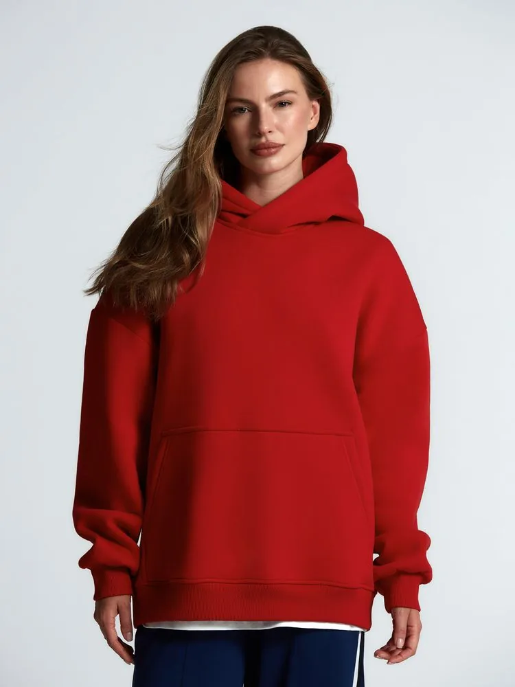 Худи Kulonga Oversize, красное, размер 3XL/4XL фото 7