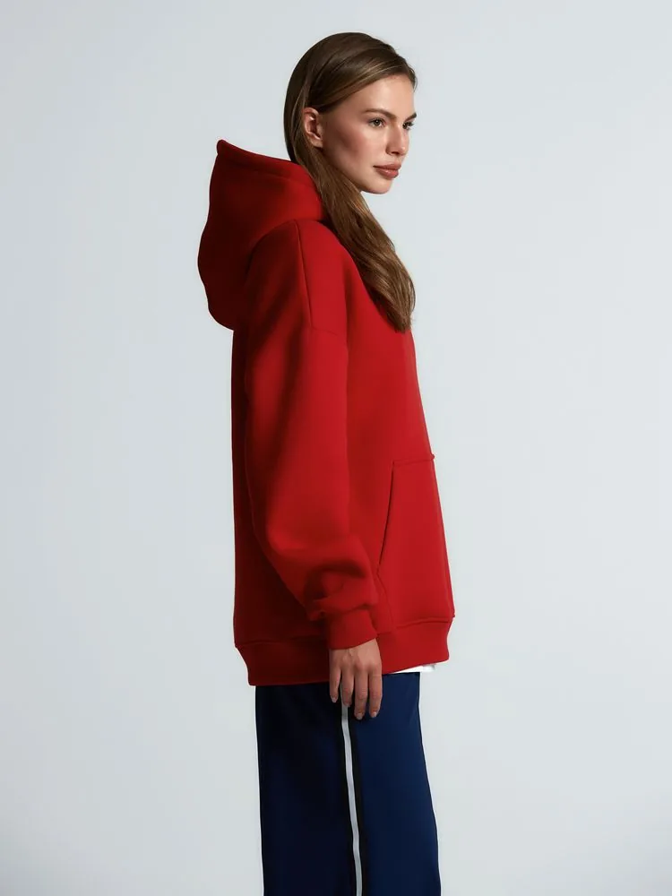 Худи Kulonga Oversize, красное, размер 3XL/4XL фото 9