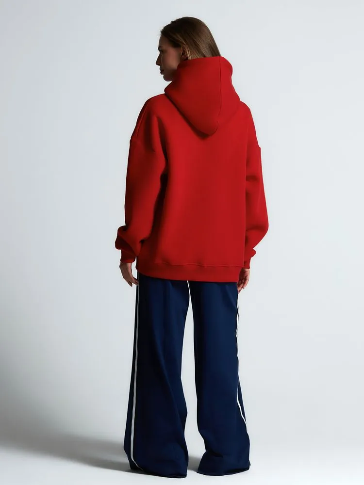 Худи Kulonga Oversize, красное, размер 3XL/4XL фото 10