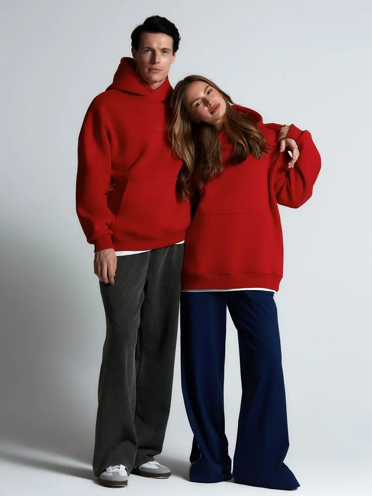 Худи Kulonga Oversize, красное, размер 3XL/4XL фото 16