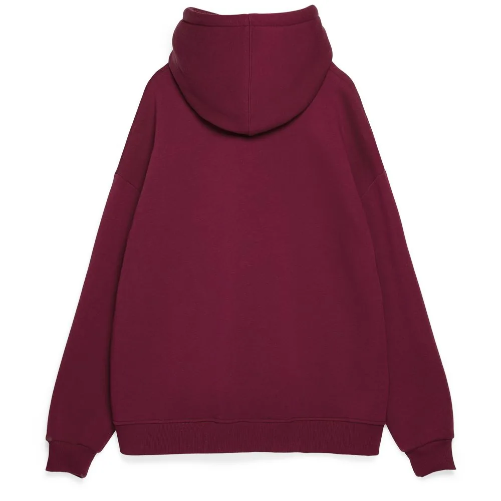 Худи Kulonga Oversize, бордовое, размер 3XL/4XL фото 4
