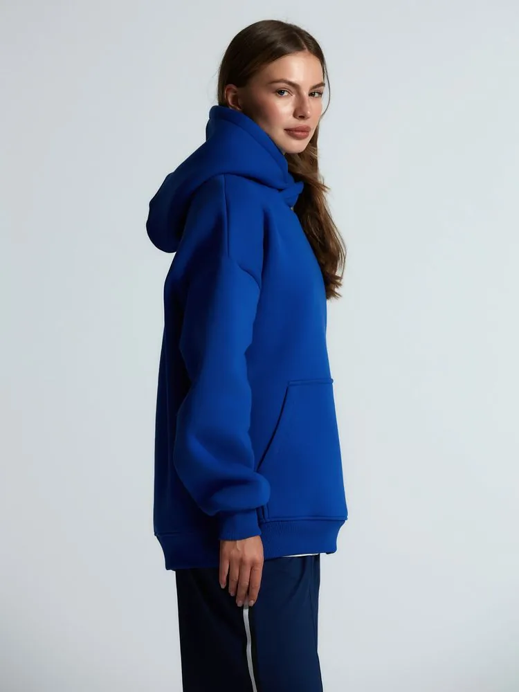 Худи Kulonga Oversize, ярко-синее, размер ХS/S фото 7