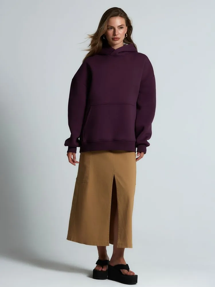 Худи Kulonga Oversize, фиолетовое, размер ХL/ХХL фото 7