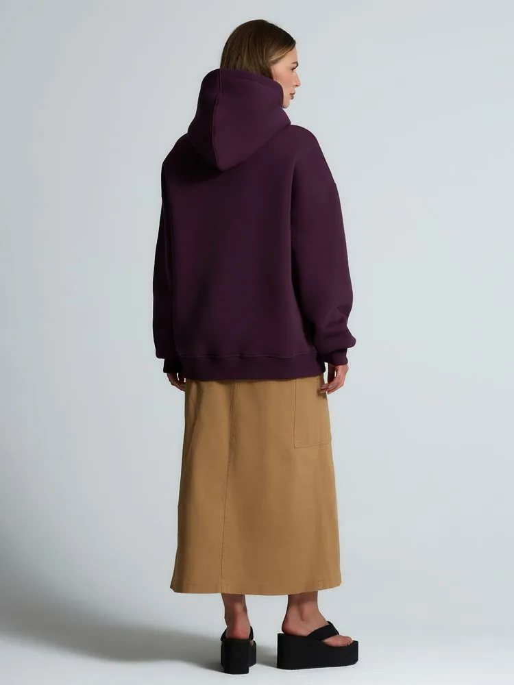 Худи Kulonga Oversize, фиолетовое, размер ХL/ХХL фото 10