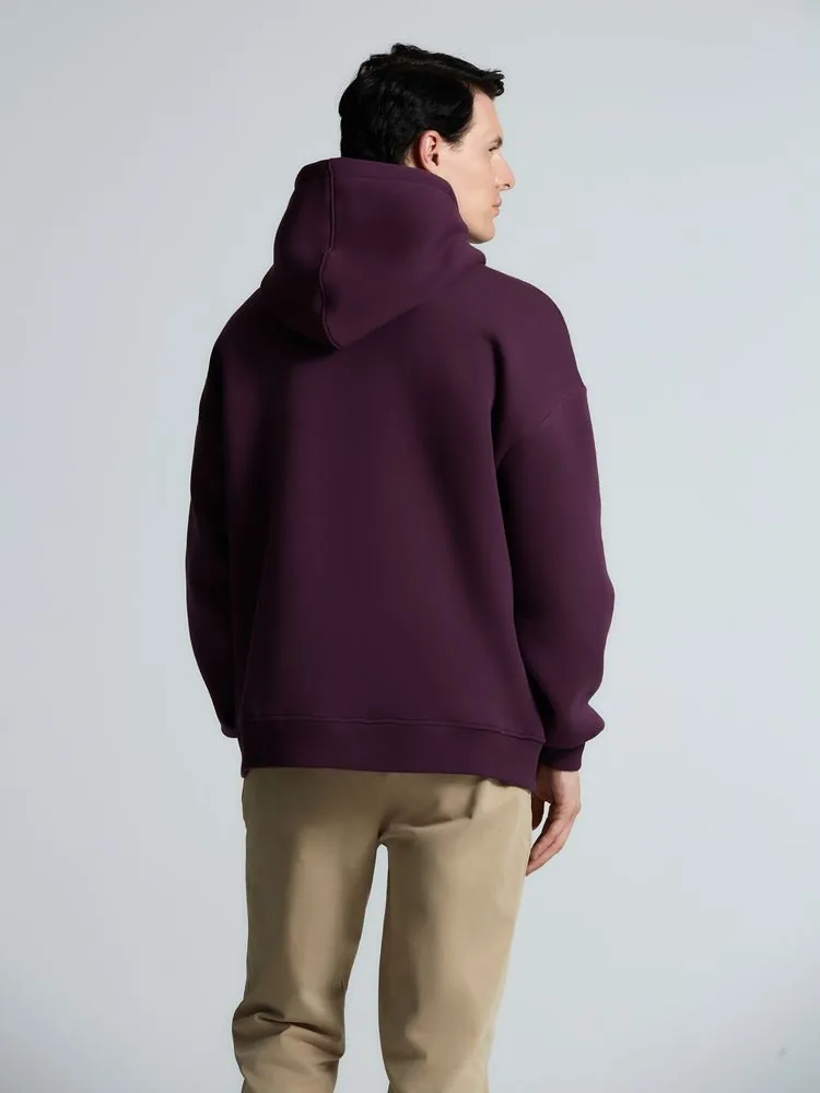 Худи Kulonga Oversize, фиолетовое, размер 3XL/4XL фото 15