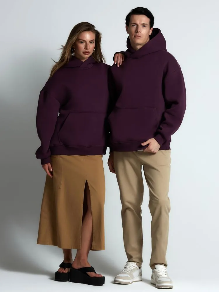 Худи Kulonga Oversize, фиолетовое, размер 3XL/4XL фото 16