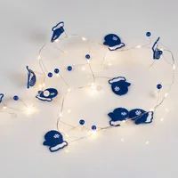 Гирлянда Merry Mittens, синяя фото 2
