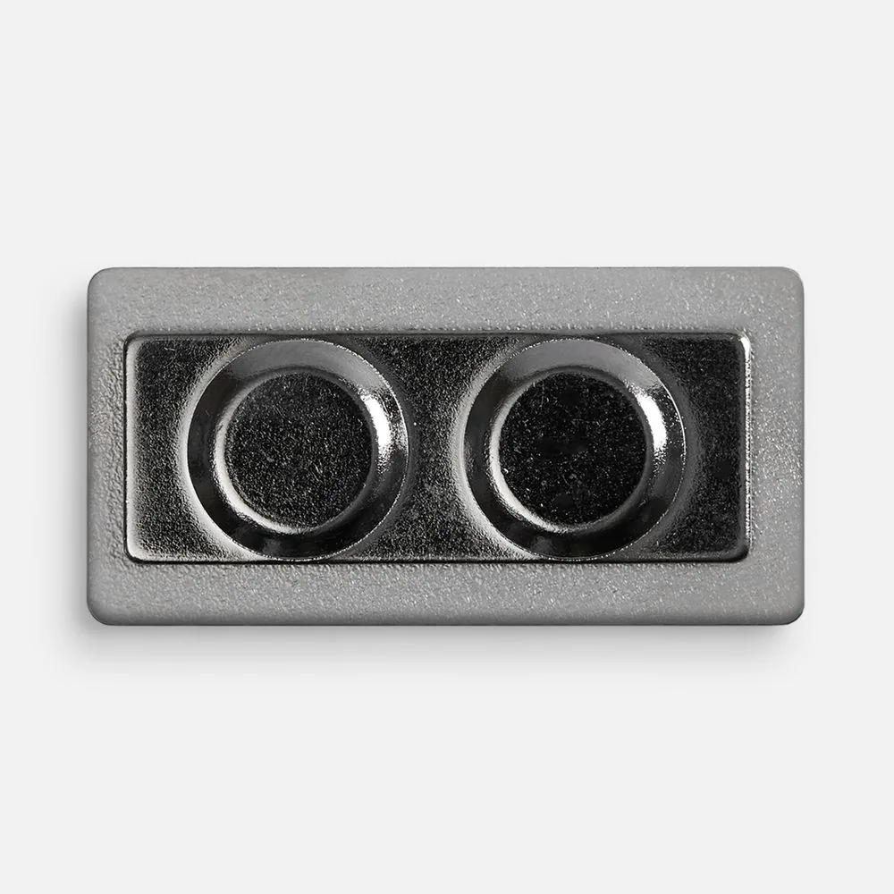 Значок Magnet Matto, серебристый фото 3