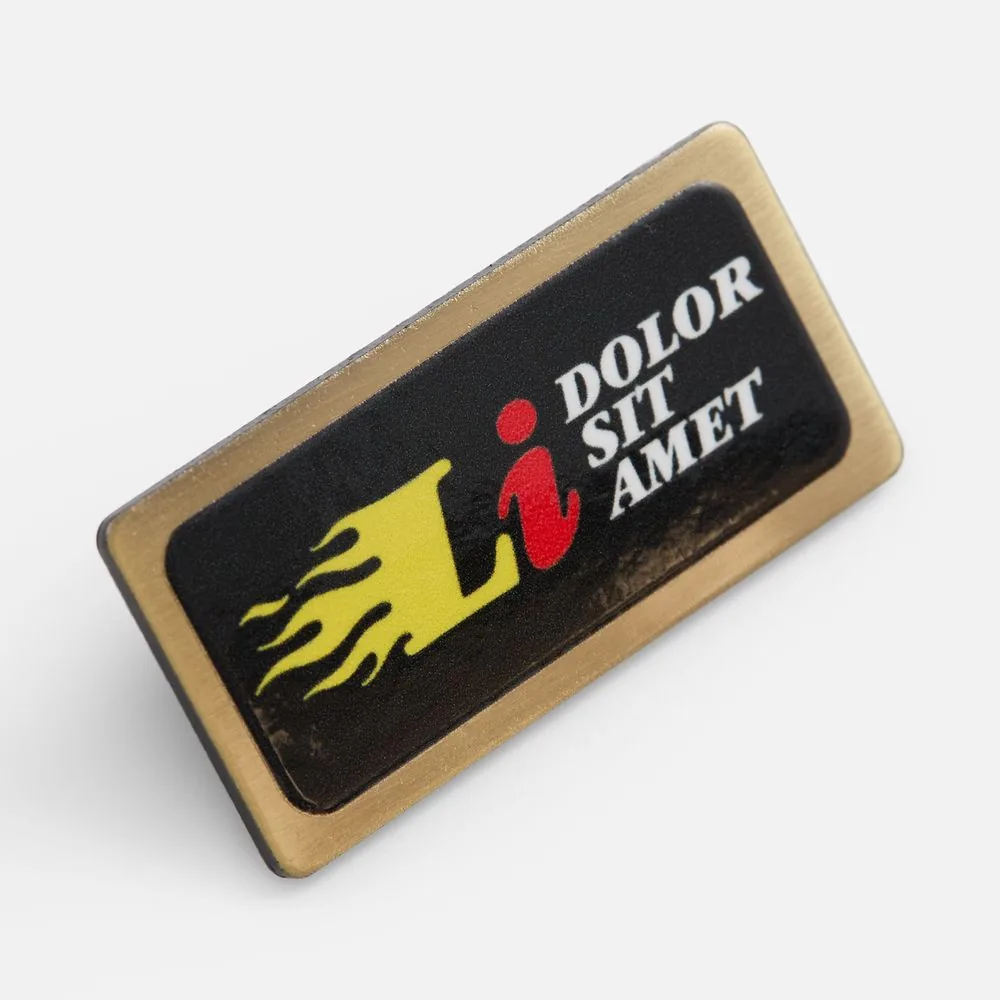 Значок Magnet Matto, бронзовый фото 7