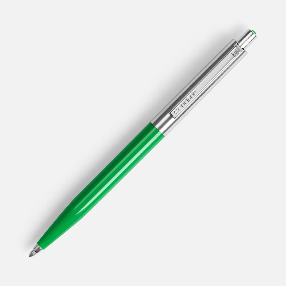 Ручка шариковая Senator Point Metal, ver.2, зеленая фото 3