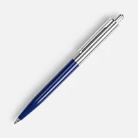 Ручка шариковая Senator Point Metal, ver.2, темно-синяя фото 2
