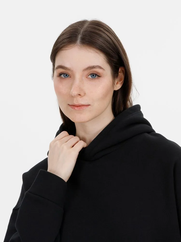 Худи оверсайз унисекс Snuggie, черное, размер M/L фото 12
