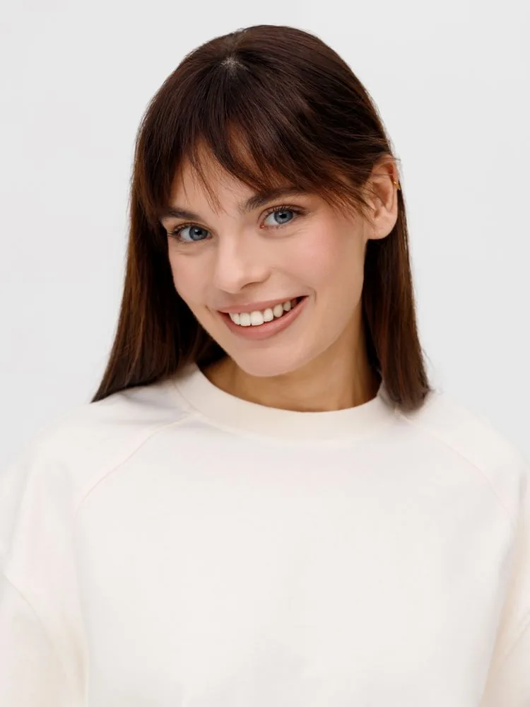 Футболка оверсайз унисекс Sideline, молочно-белая, размер XS/S фото 15