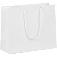 Пакет бумажный с ламинацией Lami Tote S, белый фото 2