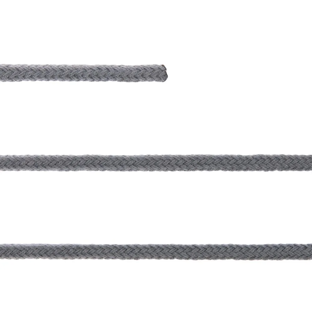 Круглый шнур Lasso XL, серый, 200 см фото 3