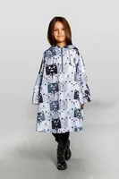 Дождевик-пончо детский AquaStop Kids на заказ, разноцветный,6-8 лет фото 2