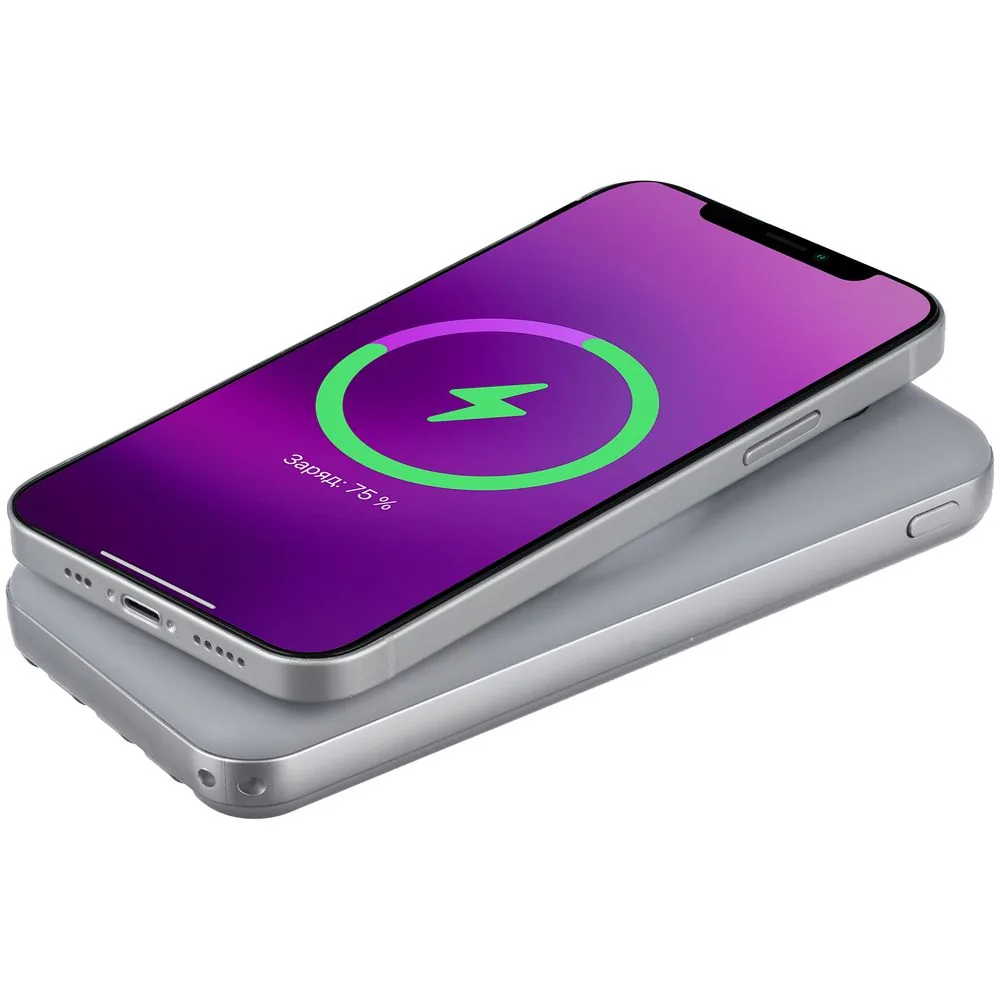 Внешний аккумулятор Omni Pro 10000 мАч, серый фото 7