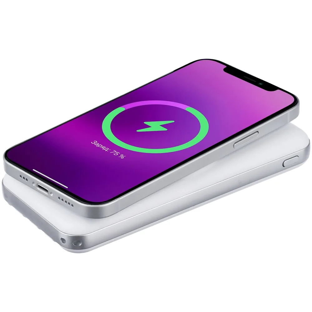 Внешний аккумулятор Omni Pro 10000 мАч, белый фото 7