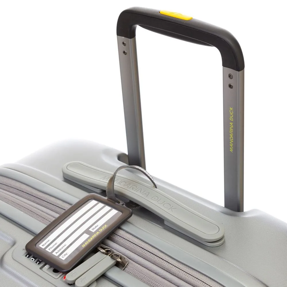 Чемодан Logoduck L, серебристый фото 6