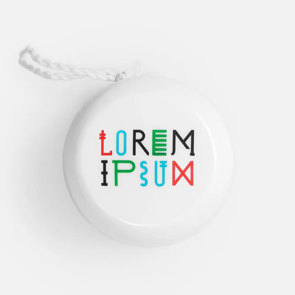 Антистресс-игрушка йо-йо Loopy, белая фото 5