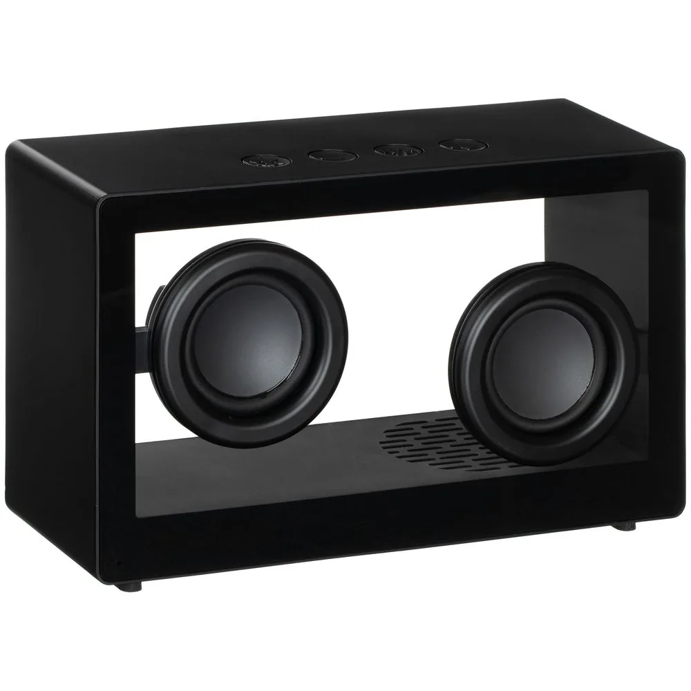 Bluetooth-колонка со светомузыкой Sensofonic, черная фото 3