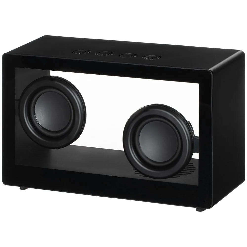 Bluetooth-колонка со светомузыкой Sensofonic, черная фото 6