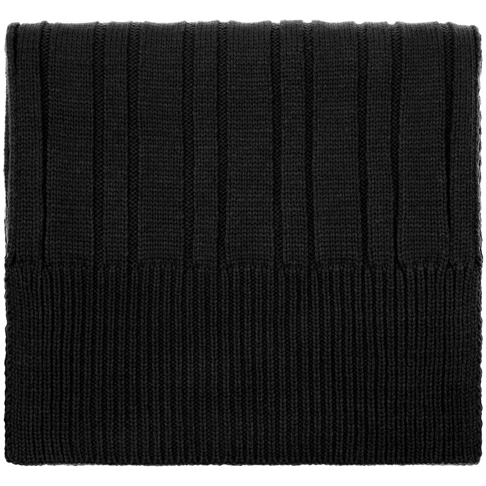 Шарф Knit Beat, черный фото 3