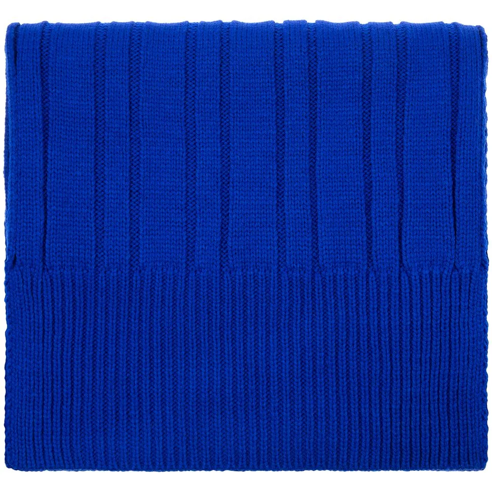 Шарф Knit Beat, синий фото 3