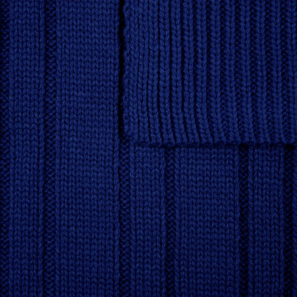 Шарф Knit Beat, темно-синий фото 5